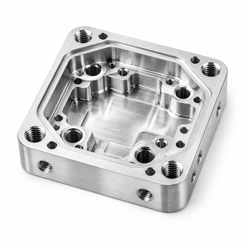 Precision machining work